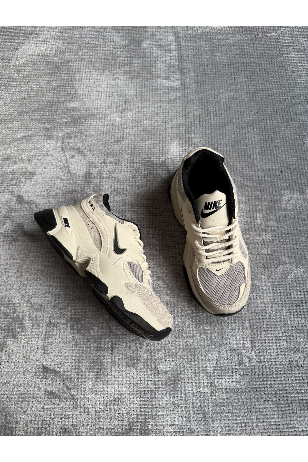 Nike New Just Bej Siyah