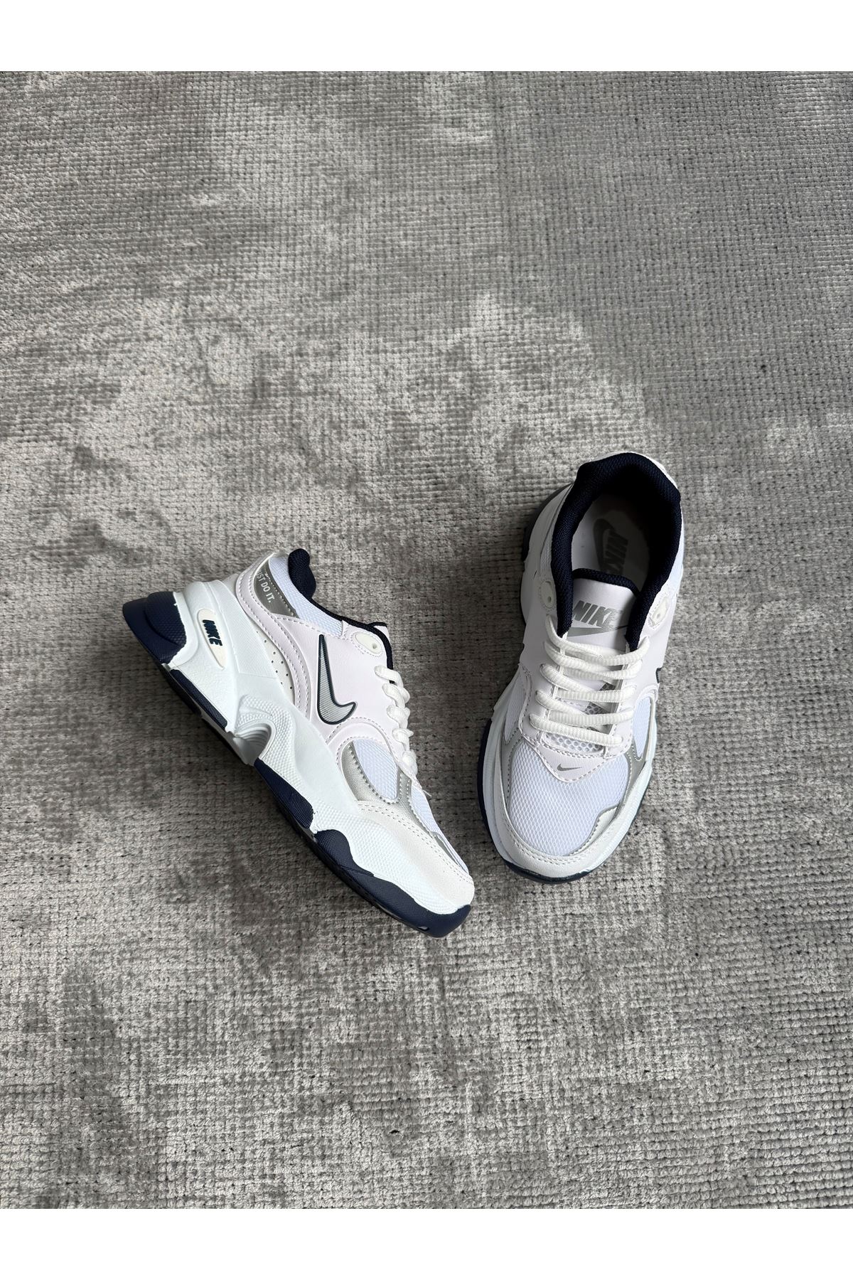 Nike New Just Beyaz Lacivert