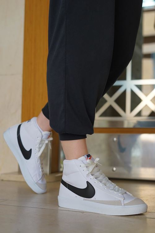 Blazer Mid77 Beyaz Siyah