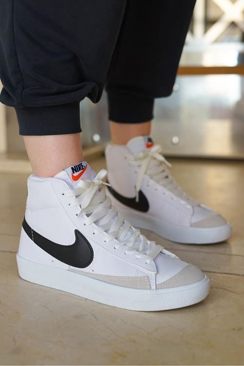 Blazer Mid77 Beyaz Siyah