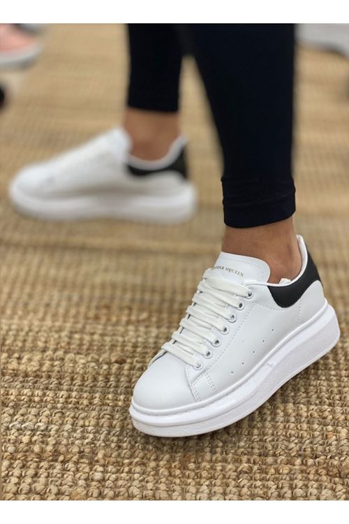 Alexander Mc Beyaz Siyah