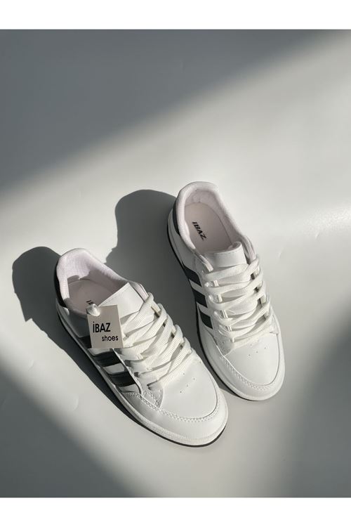 Arvo Beyaz Siyah Sneaker