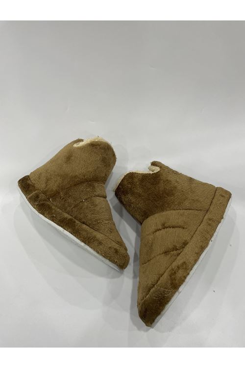 Taba Peluş Kadın Panduf