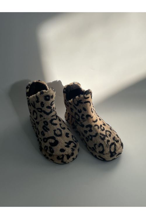 Taba Puantiyeli Peluş Panduf