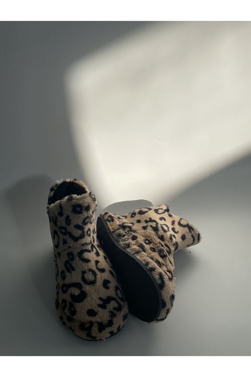 Taba Puantiyeli Peluş Panduf