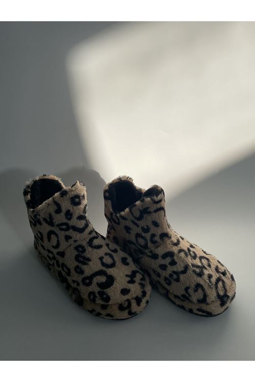 Taba Puantiyeli Peluş Panduf