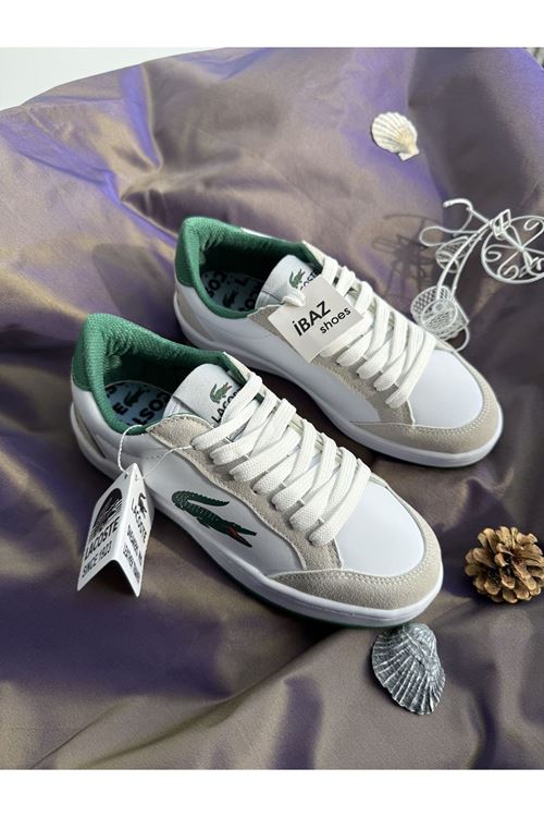 Lacost New Beyaz Yeşil