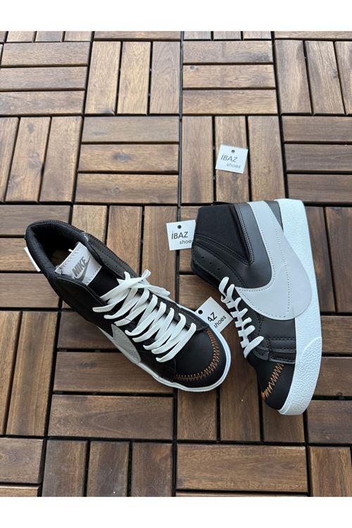 Jumbo Blazer Siyah Uzun