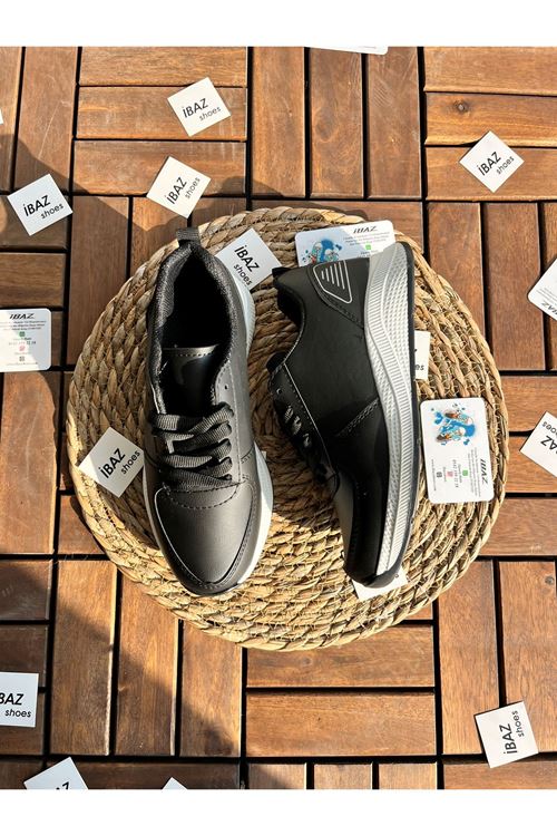 Lumo Siyah Cilt Kadın Sneaker