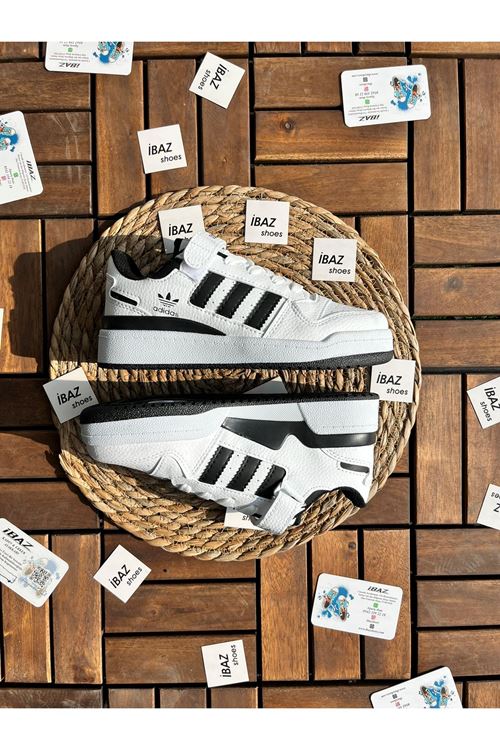  Forum Low Beyaz Siyah