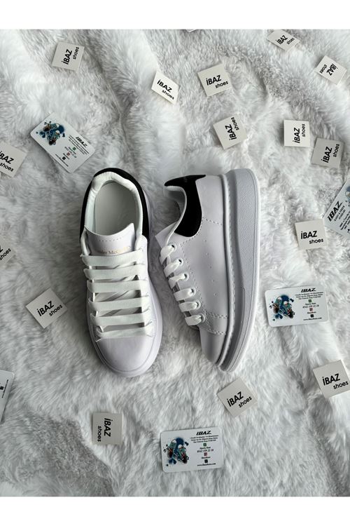 Alexander Mc Beyaz Siyah