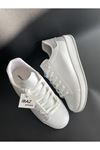 Beyaz Gri Günlük Sneaker