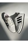 Arvo Beyaz Siyah Sneaker