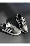 İba Siyah Beyaz Sneakers 