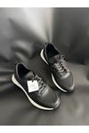 Zeno Siyah Fileli Kadın Sneaker